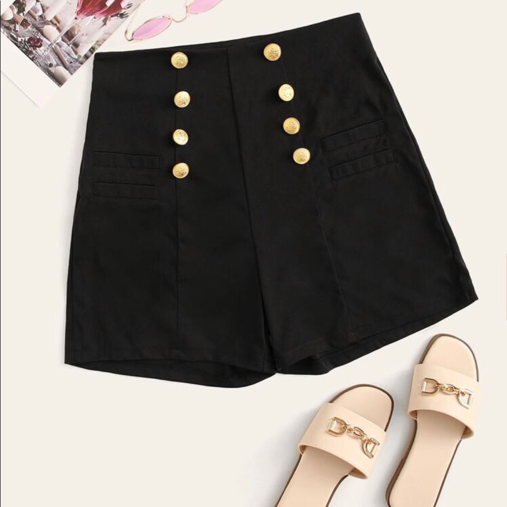 High waisted shorts
